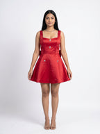 The Scarlet Étoile Embellished Mini Dress