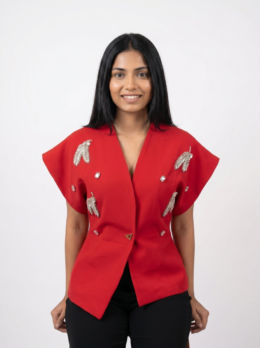 Embellished Statement Vest Top