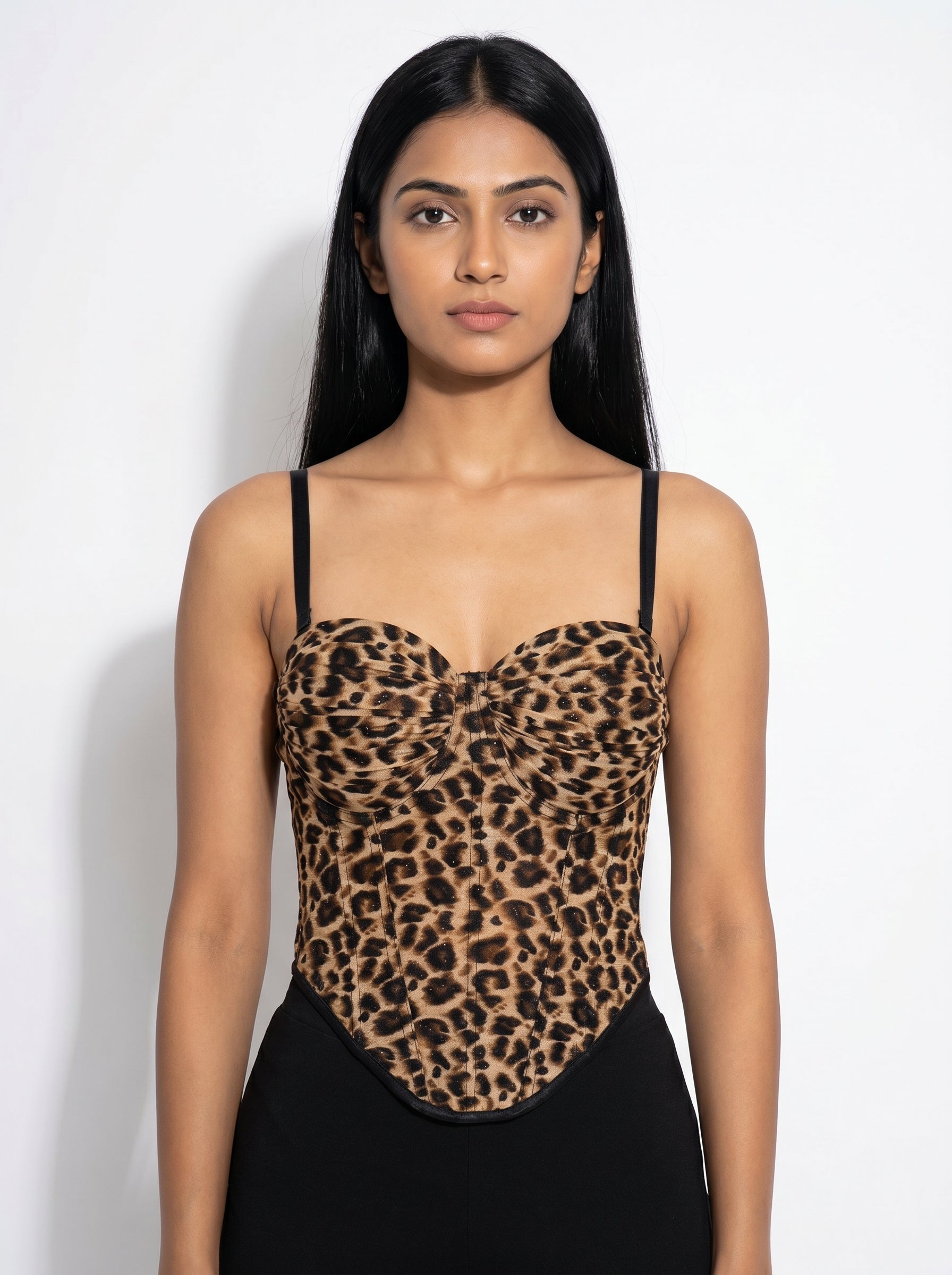 Printed Corset Crop Top for Women - Grlboss Fashion Store
