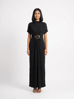 Elegant Ring Detail Maxi Dress for Women