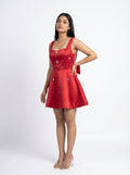 The Scarlet Étoile Embellished Mini Dress