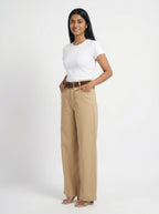 High Waist Straight Fit Trousers for Women - Grlboss Fashion Store