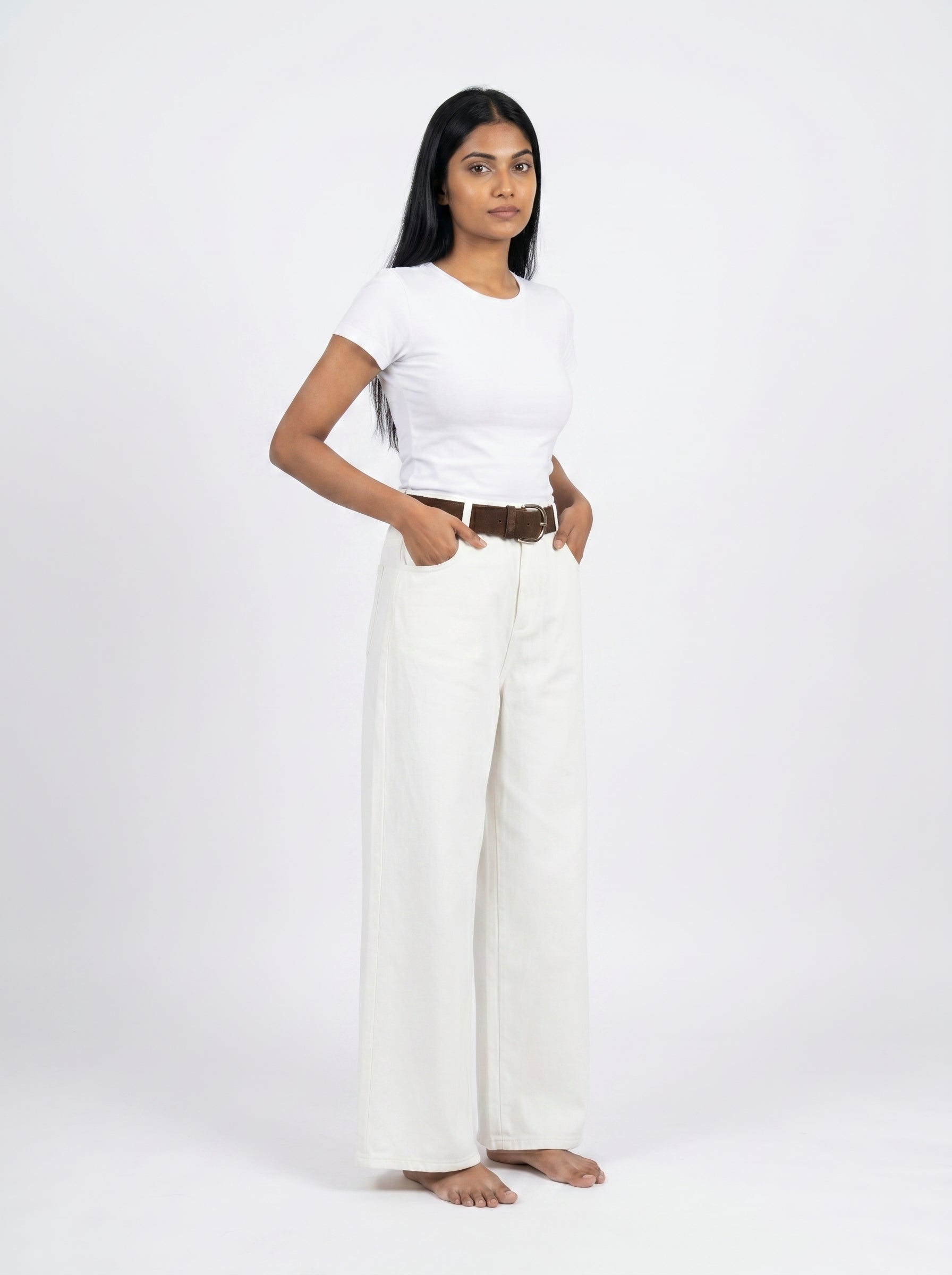 High Waist Straight Fit Trousers for Women - Grlboss Fashion Store