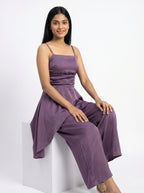 Satin Drape Co-Ord Set for Women