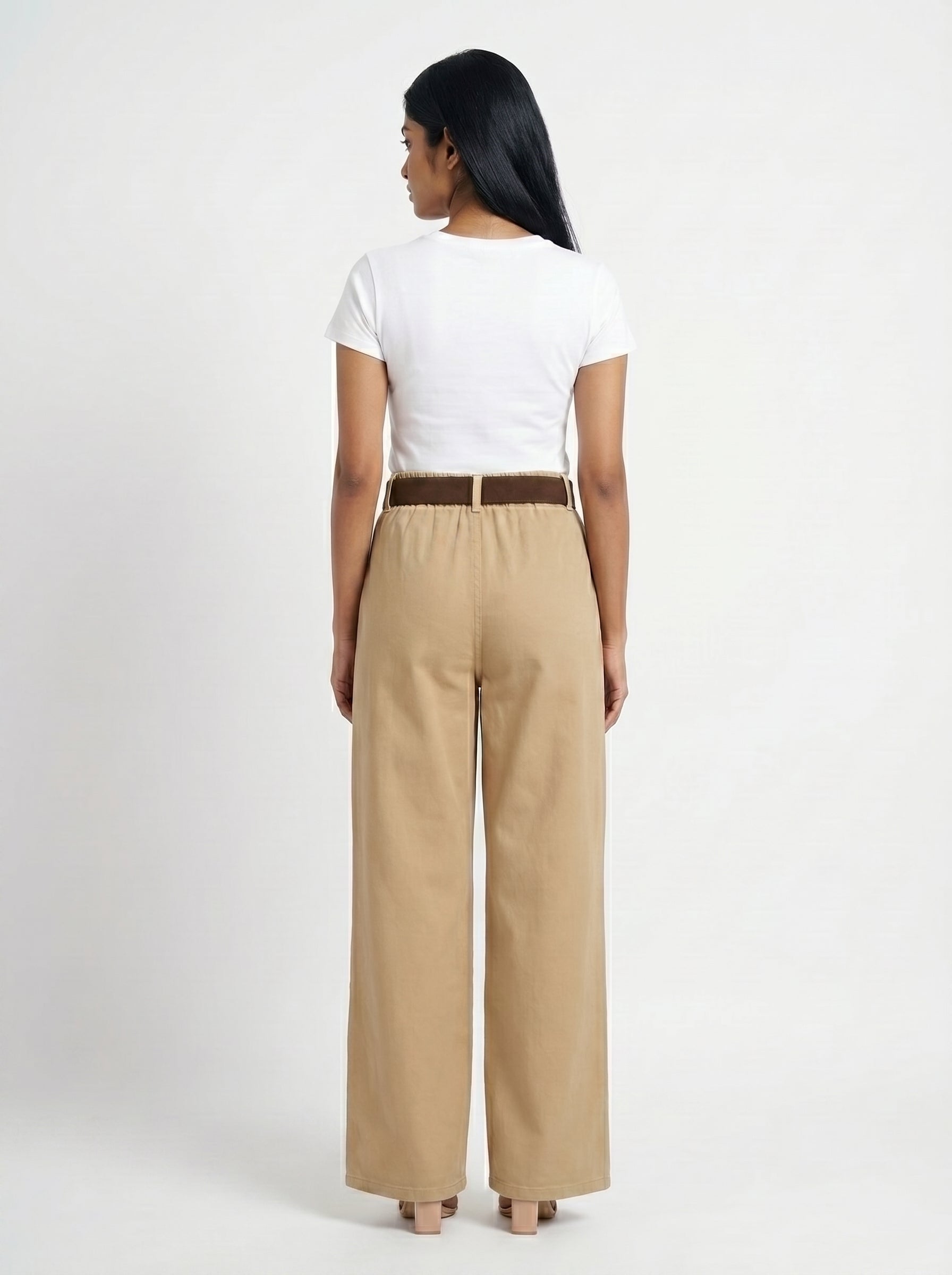 High Waist Straight Fit Trousers for Women - Grlboss Fashion Store